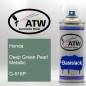 Preview: Honda, Deep Green Pearl Metallic, G-516P: 400ml Sprühdose, von ATW Autoteile West.